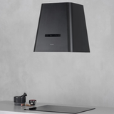 Hotte cuisine Silverline suspendue NEAT noir mat 50 cm