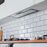 Hotte cuisine encastrable Silverline OUREA inox 90 cm