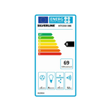 Hotte cuisine en îlot Silverline PURE PLUS noir mat 50 cm