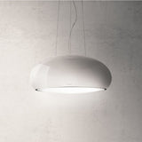Hotte cuisine Elica suspendue SEASHELL blanc brillant 80 cm