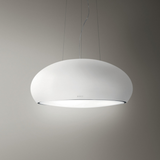 Hotte cuisine Elica suspendue SEASHELL blanc mat 80 cm