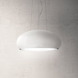 Hotte cuisine Elica suspendue SEASHELL blanc mat 80 cm