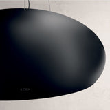 Hotte cuisine Elica suspendue SEASHELL noir mat 80 cm