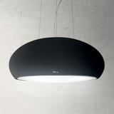 Hotte cuisine Elica suspendue SEASHELL noir mat 80 cm