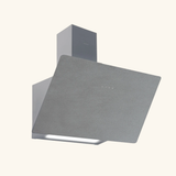 Hotte cuisine murale Silverline STRONG gris ciment 80 cm