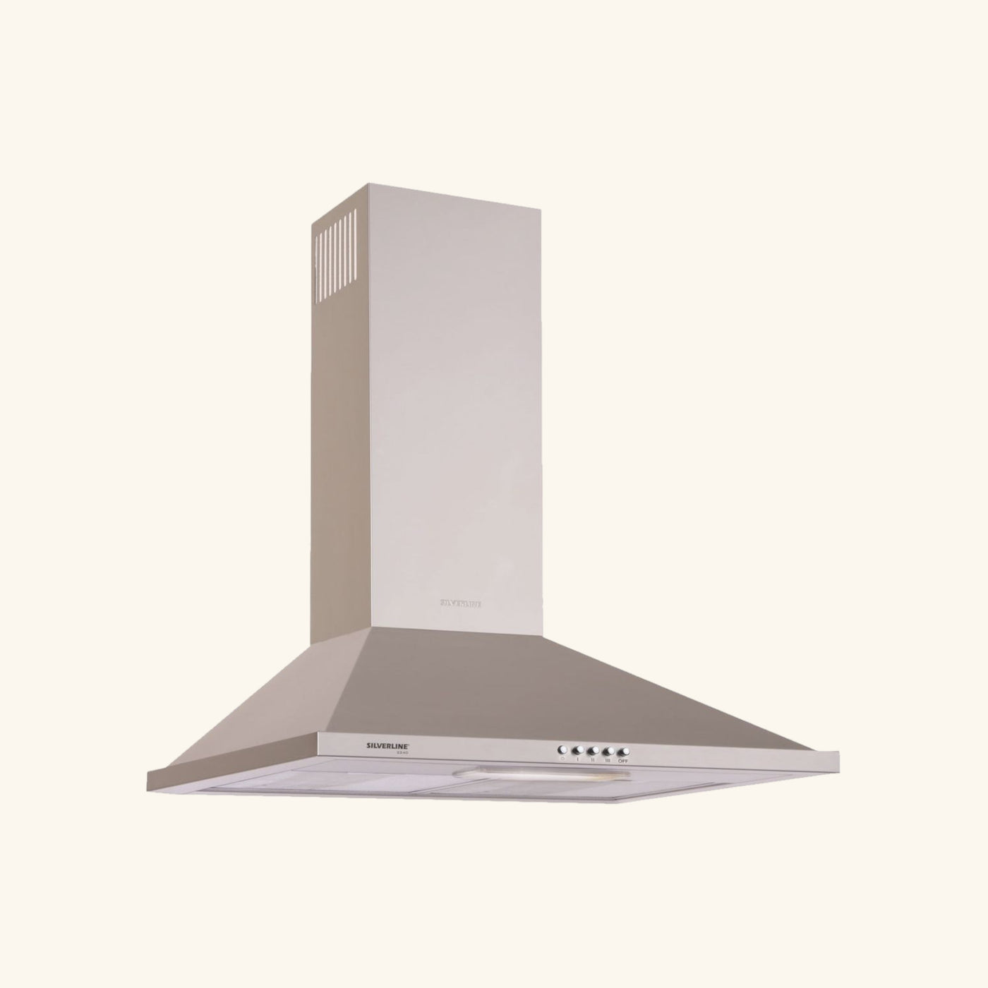 Hotte cuisine murale Silverline TESSY inox 60 cm