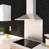 Hotte cuisine murale Silverline TESSY inox 90 cm