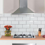 Hotte cuisine murale Silverline TESSY inox 90 cm