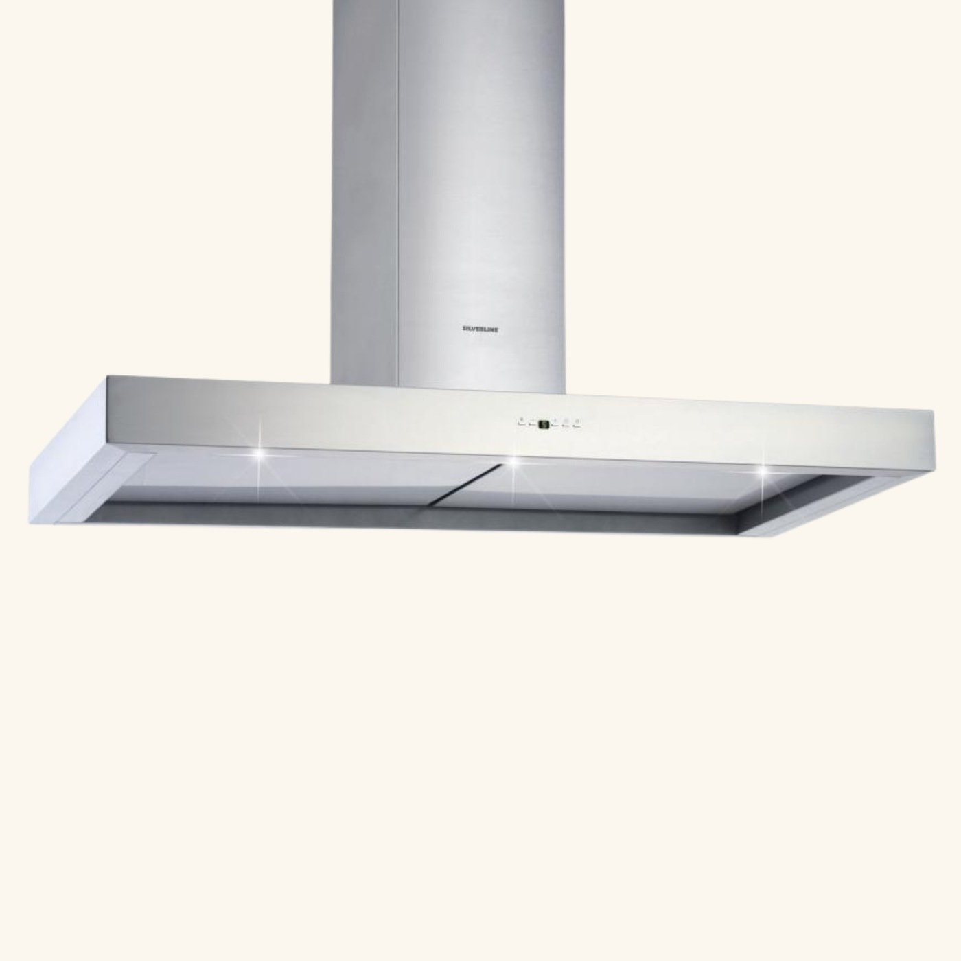 Hotte cuisine murale Silverline XENY inox 120 cm