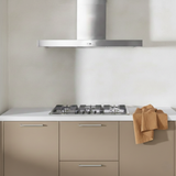 Hotte cuisine murale Silverline XENY inox 120 cm