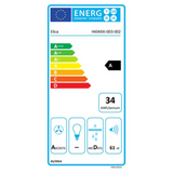 Plaque induction avec hotte intégrée Elica NIKOLATESLA FIT XL 83cm - Évacuation