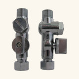 Robinets d'arrêt - Set de 2 robinets d'arrêt avec filtre