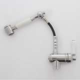 Robinet douchette vintage chromé Chambord ADELIN