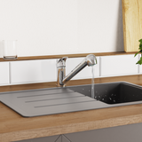 Robinet mitigeur cuisine douchette chromé K2