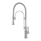 Robinet douchette vintage chromé LUCIEN