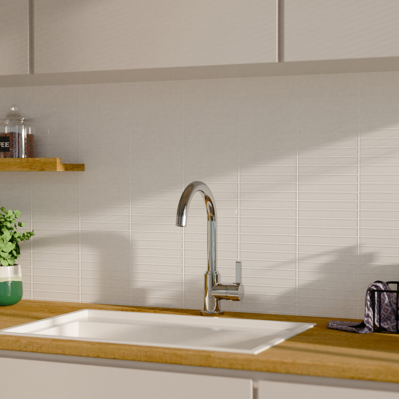 Robinet mitigeur cuisine Instmaier LEONA chromé