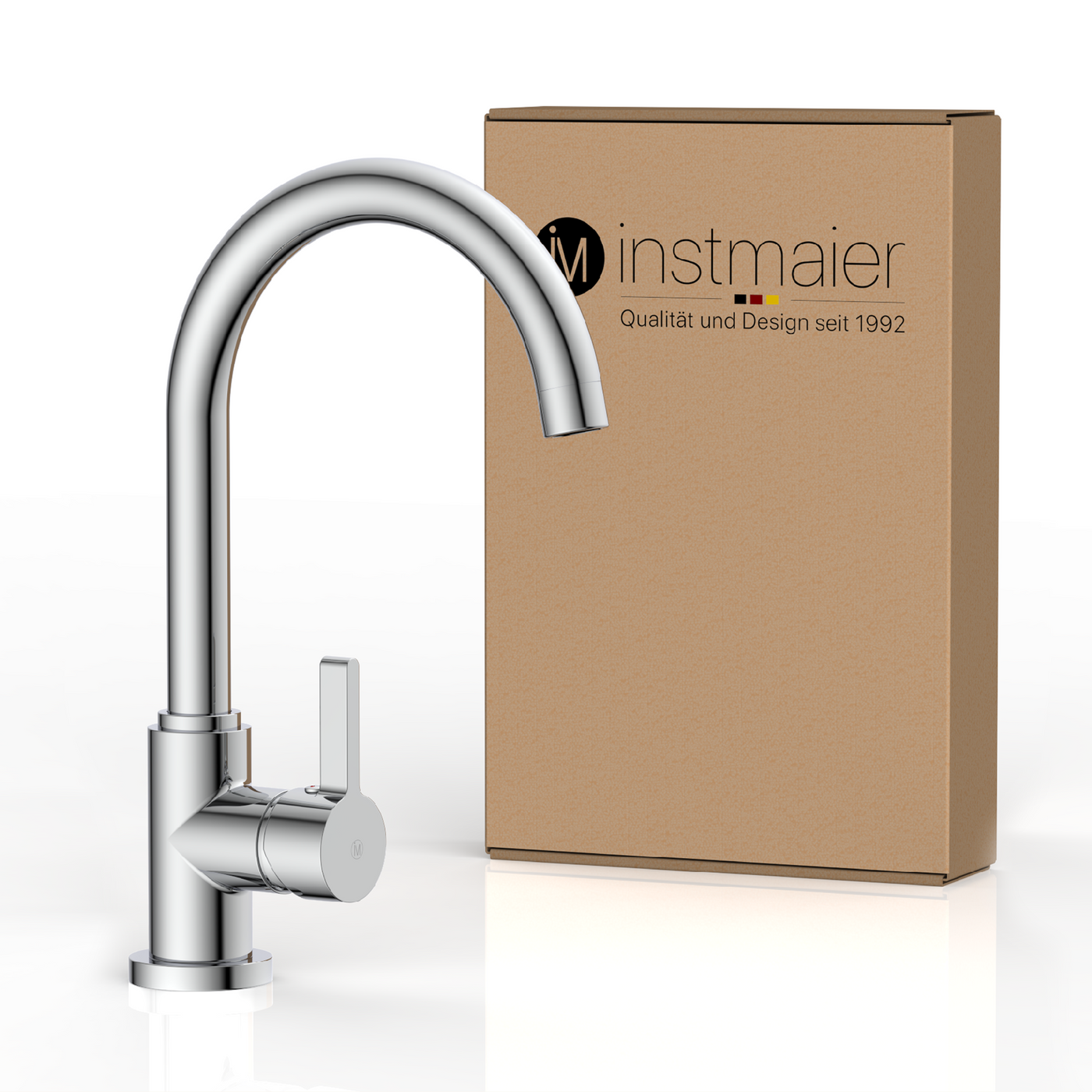 Robinet mitigeur cuisine Instmaier LEONA chromé