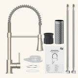 Robinet cuisine douchette inox Eisl LEON