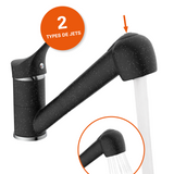 Robinet douchette Noir mat Eisl GRANIT