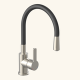 Robinet cuisine noir et inox Eisl FLEXO