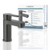 Robinet salle de bain Schütte ELEPHANT gris