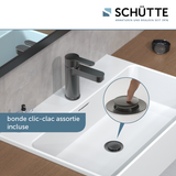 Robinet salle de bain Schütte ELEPHANT gris