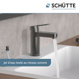 Robinet salle de bain Schütte ELEPHANT gris