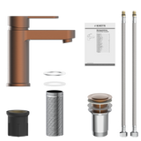 Robinet salle de bain Schütte ELEPHANT cuivre