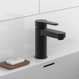 Robinet salle de bain Schütte ELEPHANT noir mat