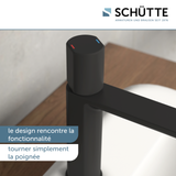 Robinet salle de bain Schütte NEW YORK noir mat