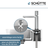 Robinet salle de bain Schütte NEW YORK chromé