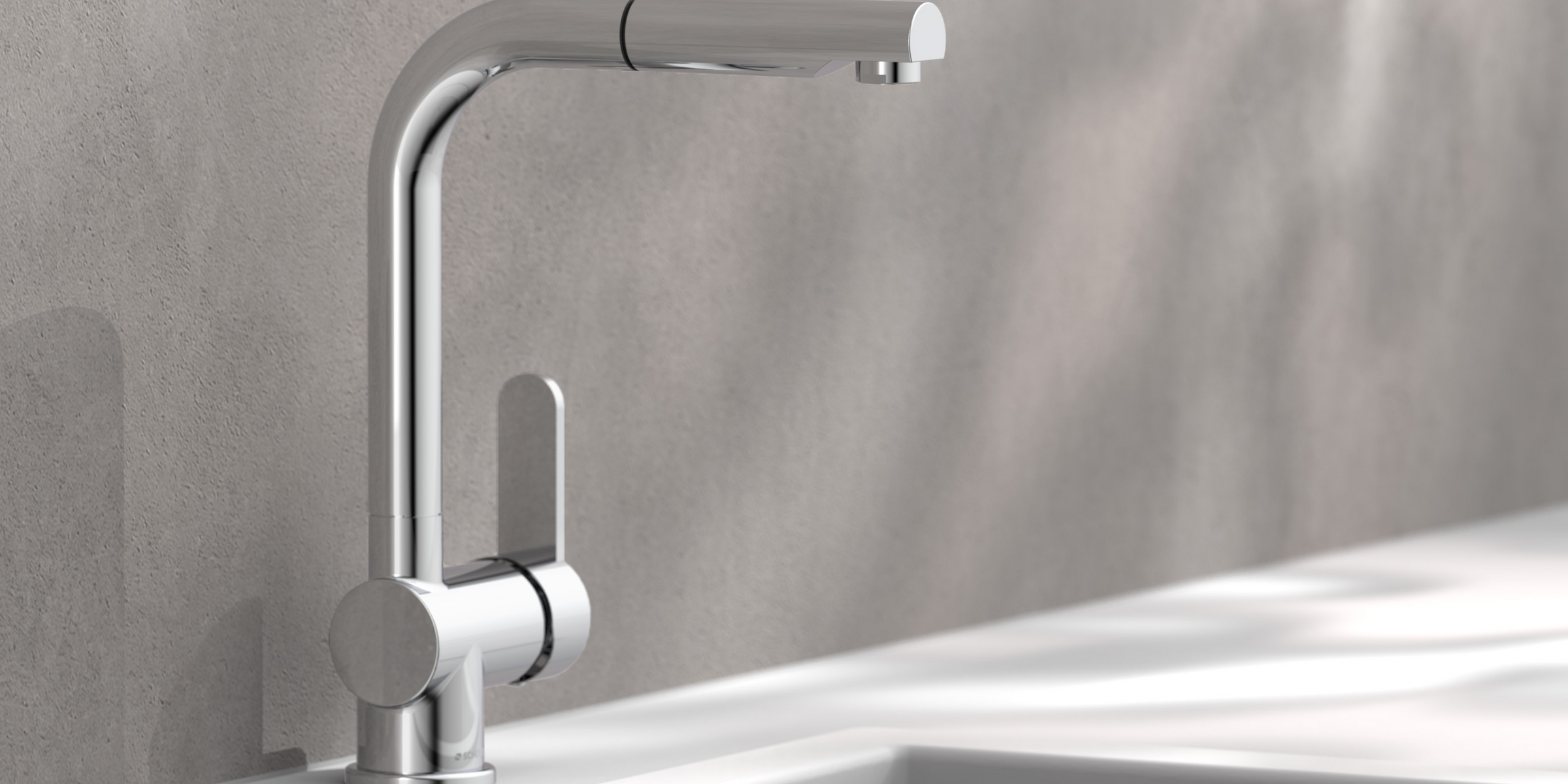 Robinet LONDON Schütte chromé, finition élégante et durabilité.