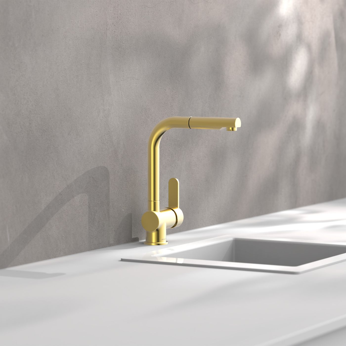 Robinet Douchette Schütte LONDON doré mat