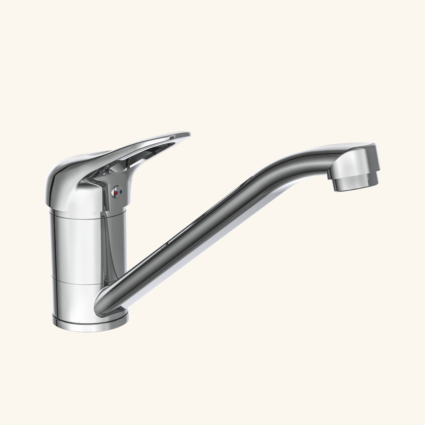 Robinet cuisine Schütte PORTO bec droit chromé