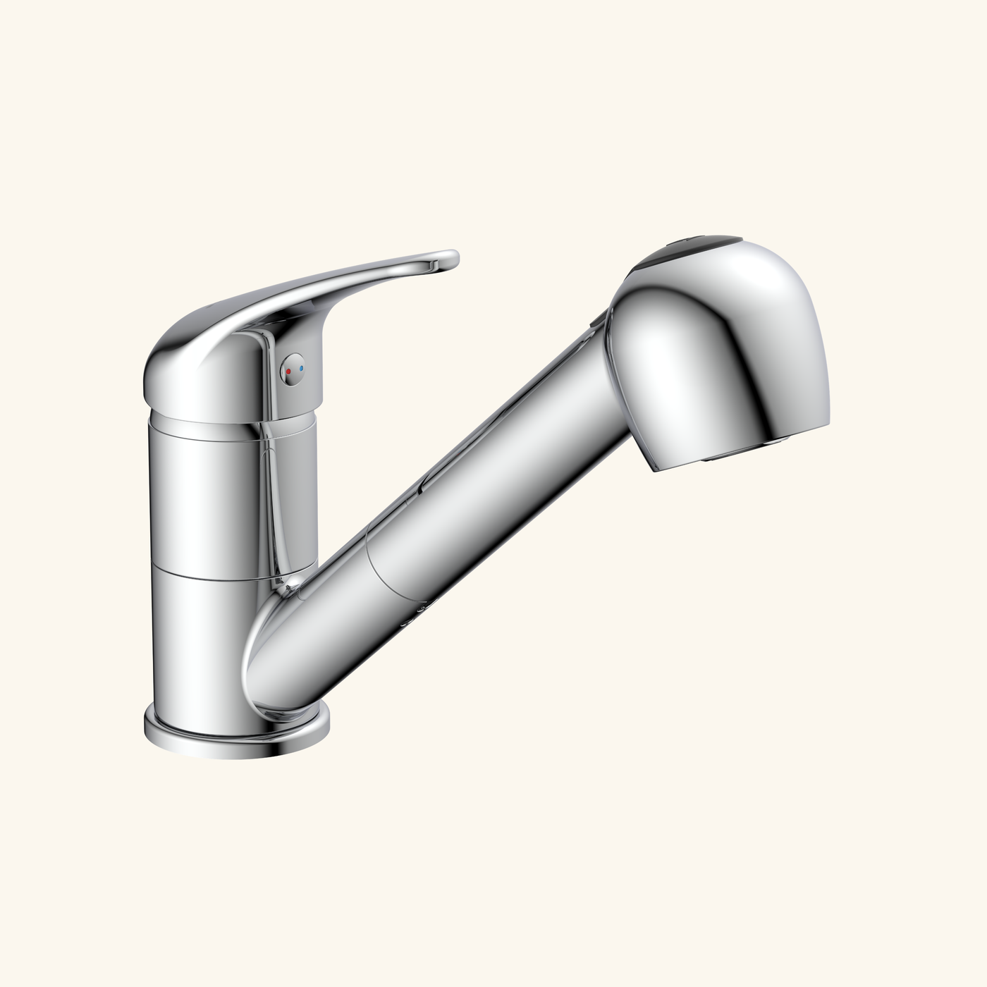 Robinet douchette Schütte SUPRA bec droit chromé