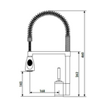 Robinet Douchette Luisina chromé MARIN