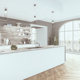 Robinet douchette rétractable chromé AXEL