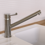 Robinet cuisine Schütte CORNWALL bec droit inox