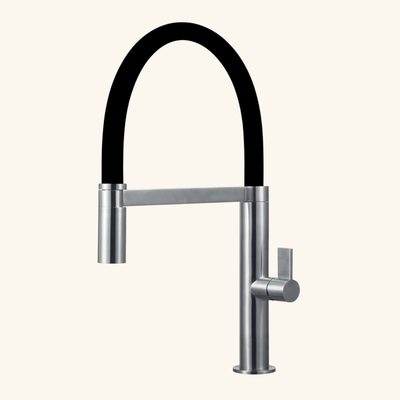 Robinet douchette Luisina inox massif MAHÉ