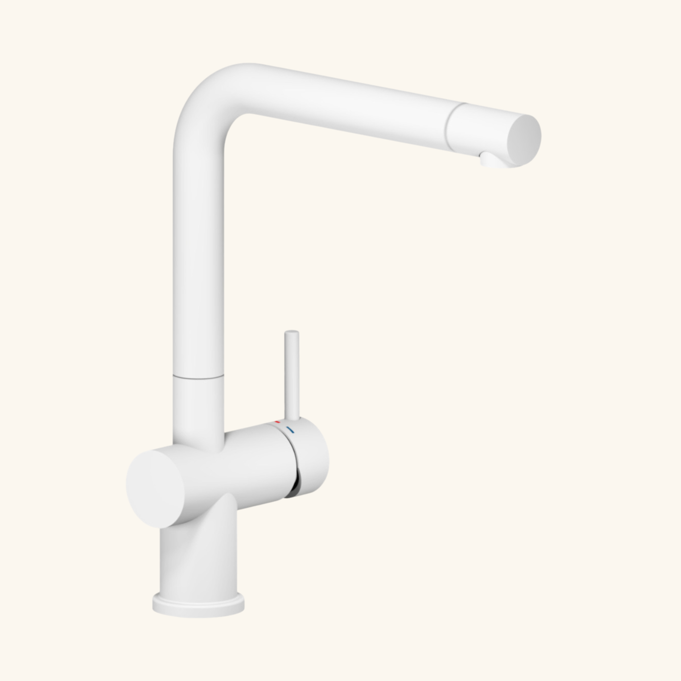 Robinet douchette Luisina blanc mat MATHILDE