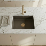 Robinet douchette Luisina inox PVD doré or clair ARCHIE