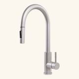 Robinet douchette Luisina inox massif MARCEAU gris perle