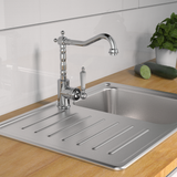 Robinet cuisine vintage chromé Schütte OLD STYLE