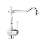 Robinet cuisine vintage chromé MARIUS