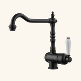 Robinet cuisine vintage noir mat MARIUS