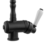 Robinet cuisine vintage noir mat MARIUS