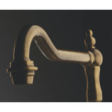 Robinet vintage vieux bronze Chambord EDMOND