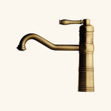 Robinet vintage vieux bronze Chambord AUBIN