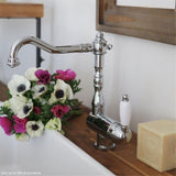 Robinet rabattable vintage chromé Paffoni GASTON