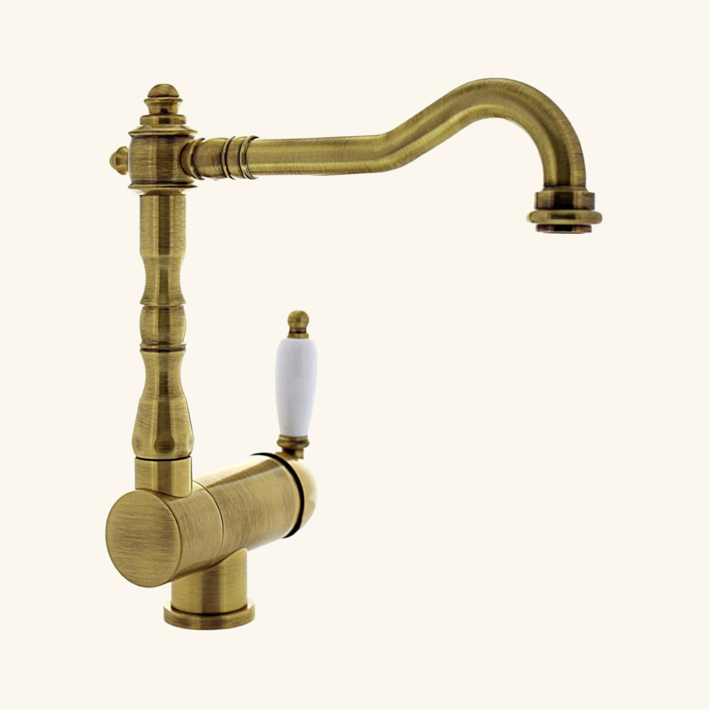 Robinet rabattable vintage vieux bronze Paffoni GASTON